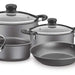 Tramontina Versalhes Cookware Set, Black, 4 pcs