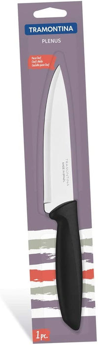 Tramontina 6" Black Plenus Chef Knife , 1 pc