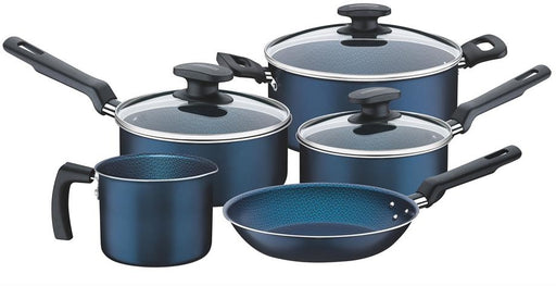 Tramontina Bergamo Cookware Set, Assorted Colors, 5 pcs