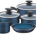 Tramontina Bergamo Cookware Set, Assorted Colors, 5 pcs