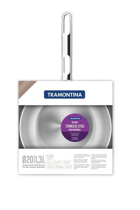 Tramontina Stainless Steel Ventura Frying Pan, 20 CM, 1 pc
