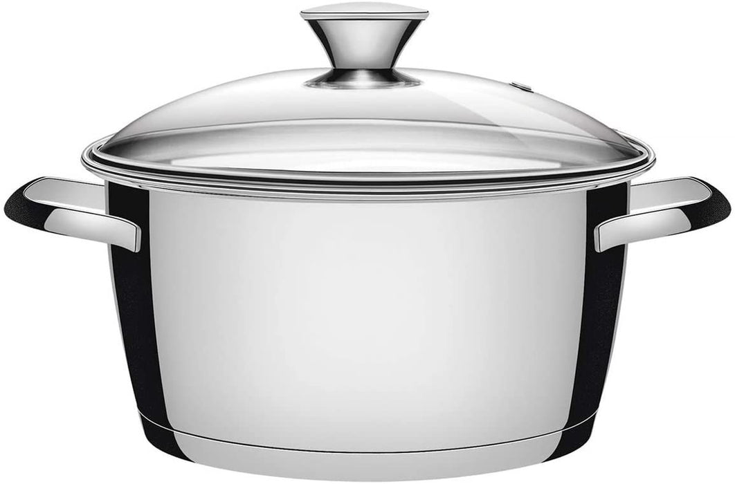 Tramontina Allegra Deep Stainless Steel Casserole Pan, 20 cm