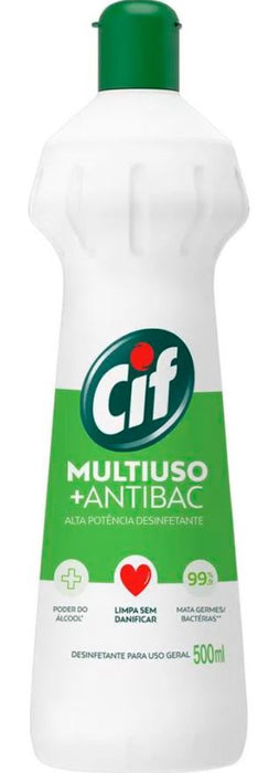 CIF Multi-Use Cif Cleaner + Antibacterial Squeeze , 500 ml