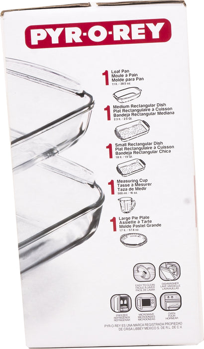 Pyr-O-Rey 5-Piece Baking Set, 5 ct