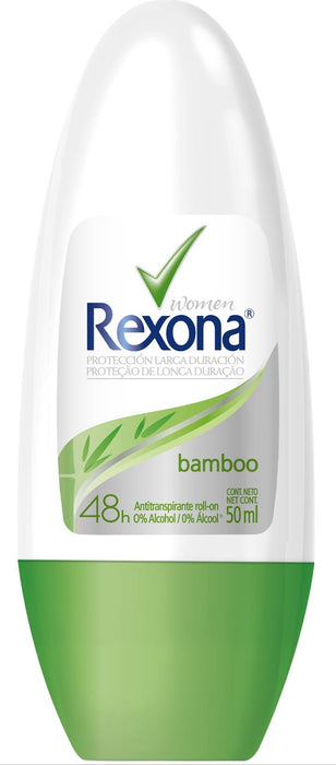 Rexona Women Bamboo Roll-On Deodorant, 50 ml