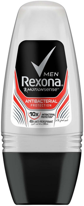 Rexona Men Antibacterial Defense Deodorant Roll-On, 50 ml