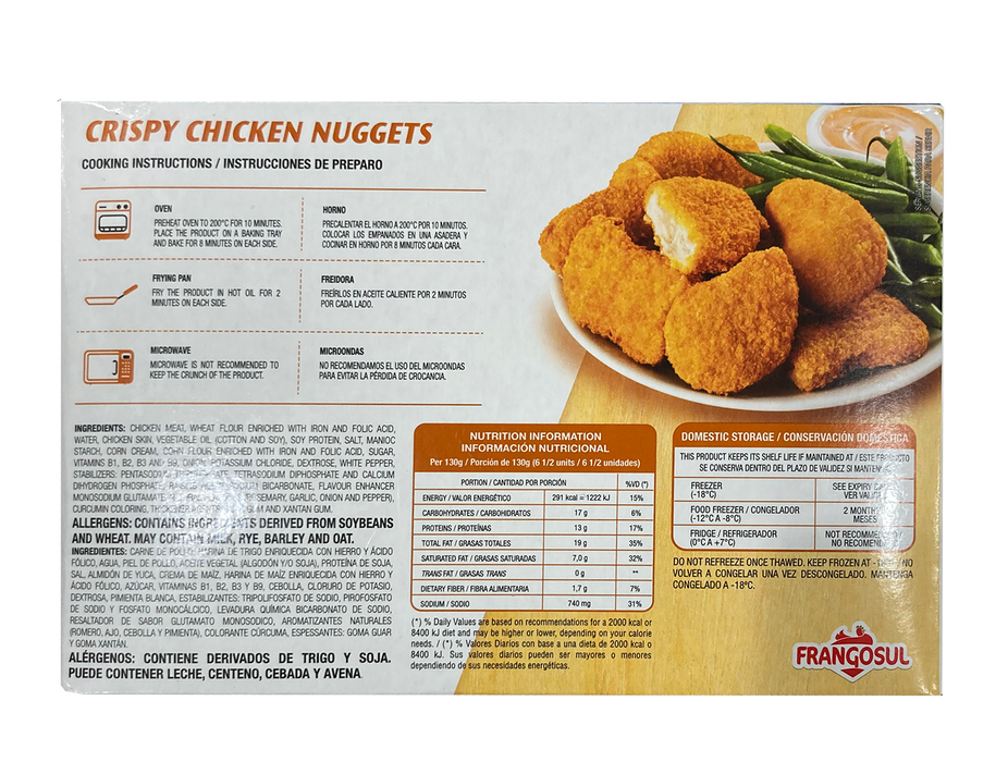 Frangosul Frozen Chicken Nuggets, 300 gr