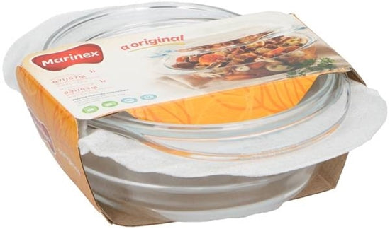 Marinex Casserole Oval Roaster With Lid, 1 L