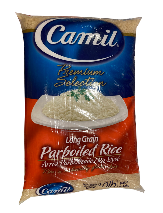 Camil Long Grain Parboiled Rice , 10 lbs