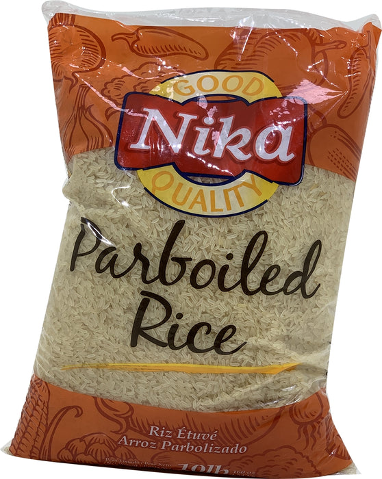 Nika Parboiled Rice, 10 lbs