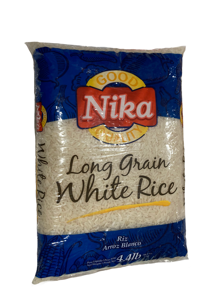 Nika White Rice, 4.4 lbs —