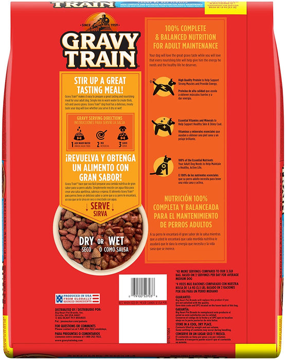 Gravy Train Beefy Classic Dry Dog Food , 14 lbs