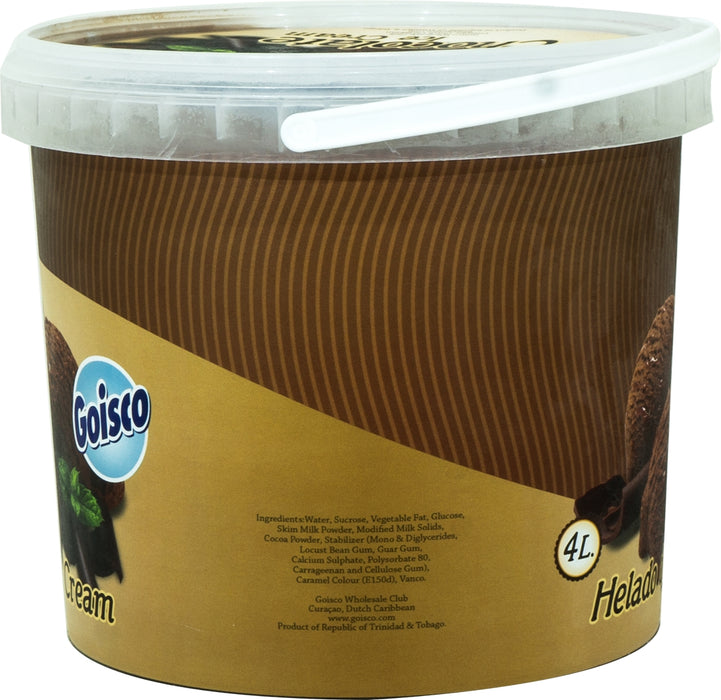 Goisco Chocolate Ice Cream, 4 L