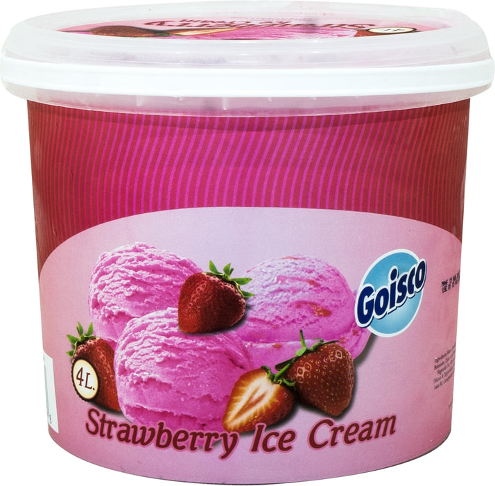 Goisco Strawberry Ice Cream, 4 L
