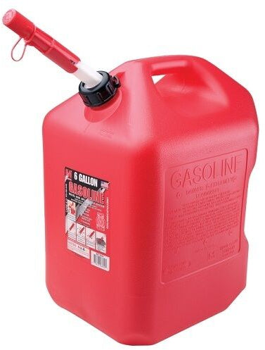Midwest 6 Gallon Gasoline Jerrycan, 6 gl