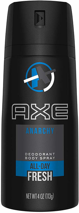 Axe Anarchy Body Spray, 4 oz