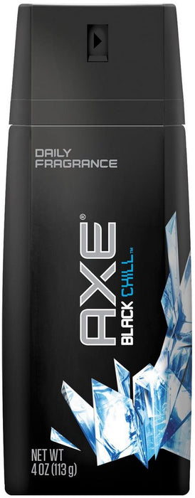 Axe Black Chill Daily Fragrance Deodorant Body Spray, 113 gr