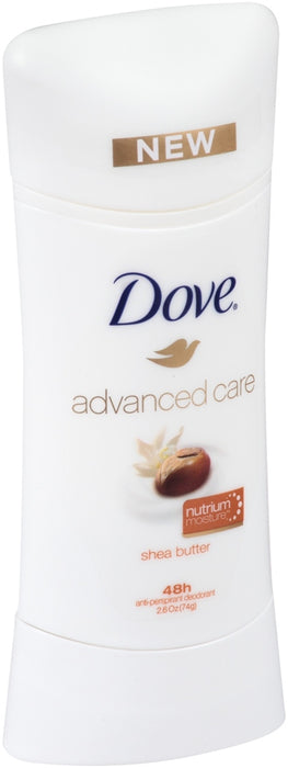 Dove Advanced Care Shea Butter Anti-Perspirant Deodorant, 2.6 oz