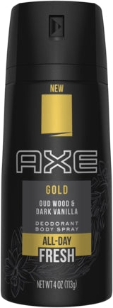 Axe Gold Body Spray for Men, 113 gr