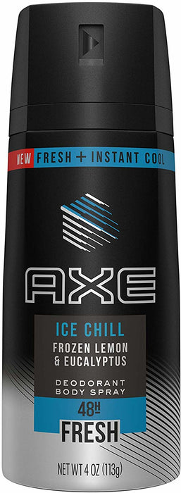 Axe Ice Chill Deodorant Spray, 4 oz