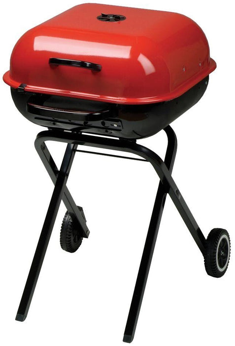 Aussie Walk-A-Bout Portable Charcoal BBQ Grill, 