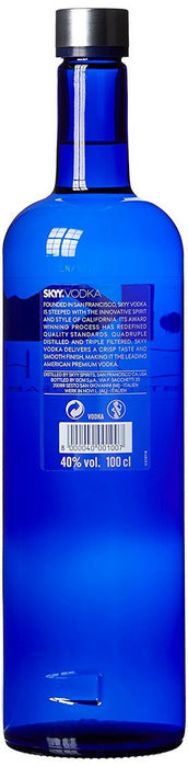 SKYY Vodka American Vodka, 40% Vol., 1 L