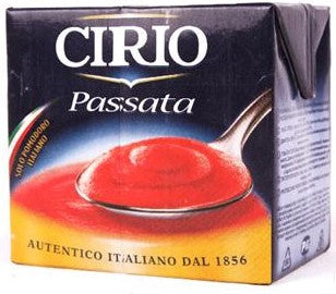 Cirio Passata Tomato Sauce, 500 gr