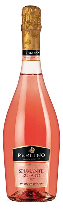 Perlino Spumante Rosato Brut Sparkling Wine, 750 ml