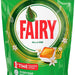 Fairy All In One Dishwasher Detergent Tabs, Orange, 60 ct