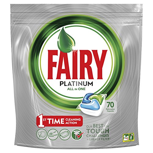 Fairy Platinum Original Dishwasher Tablets, 70 ct