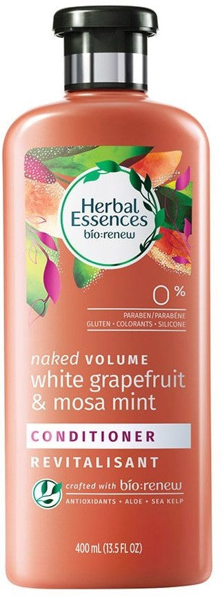 Herbal Essences Bio Renew White Grapefruit & Mosa Mint Conditioner, 400 ml