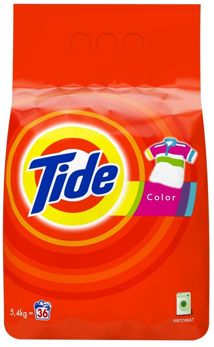 Tide Color Powder Detergent, 5.4 kg