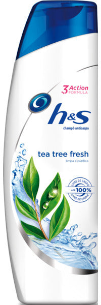 Head & Shoulders Refreshing Tea Tree Anti Dandruff Shampoo, 280 ml