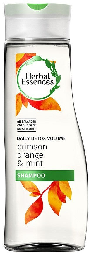 Herbal Essences Daily Detox Volume Crimson Orange & Mint Shampoo, 400 ml