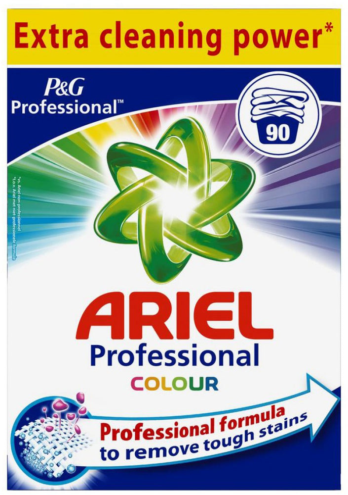 Ariel Professional Colour Powdered Detergent, 5.85 kg