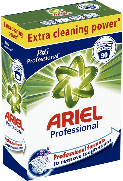 Ariel Professional Powdered Detergent, 90 Loads, 5.85 kg