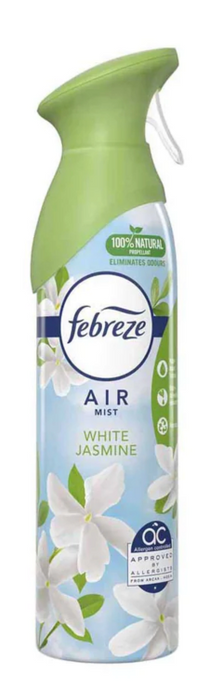 Febreze White Jasmin Air Freshner Aerosol , 10 oz