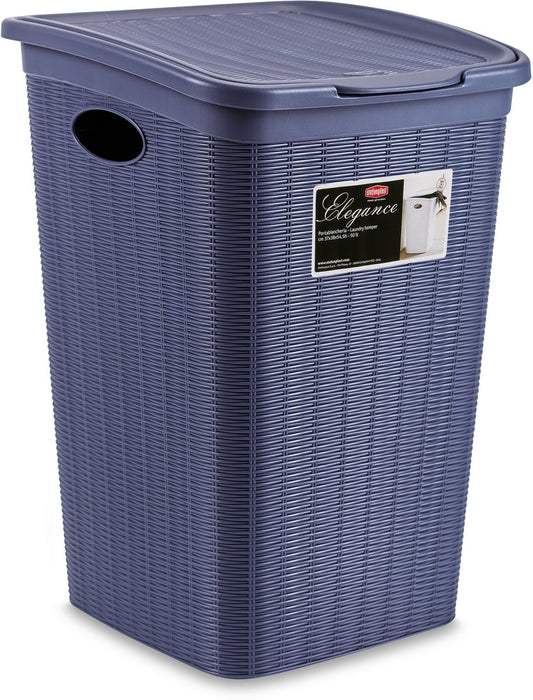 Stefanplast Laundy Hamper, Navy Blue, 50 L