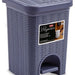 Stefanplast Pedal Bin, Navy Blue, 6 L