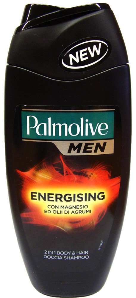 Palmolive 2 in 1 Body & Hair Doccia Shampoo for Men, Energising , 250 ml