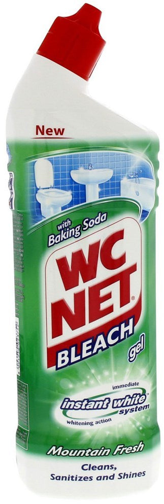 WC Net Bleach Gel with Baking Soda, Mountain Fresh Scent, 940 ml