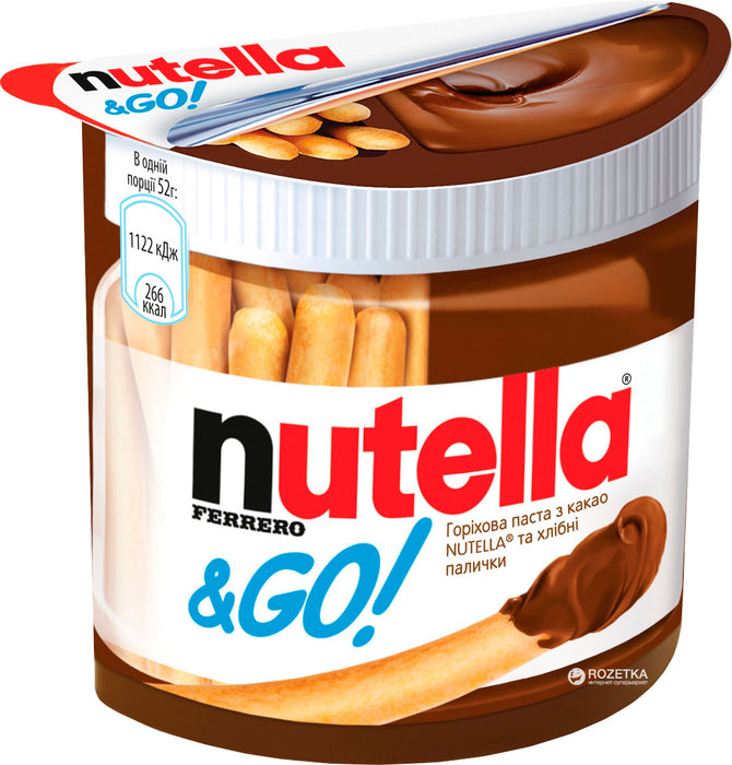 Nutella & Go With Breadsticks, 52 g