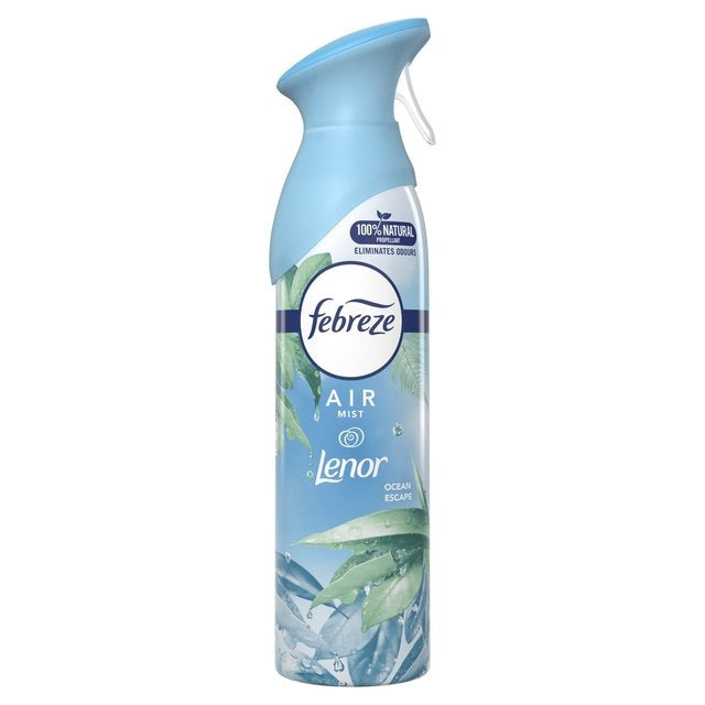 Febreze Air Mist Lenor Spray, Ocean Escape Scent , 10 oz