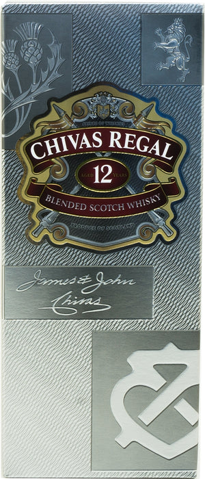 Chivas Regal Blended Scotch Whisky, 12 years, 1 L