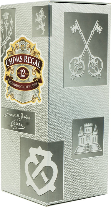 Chivas Regal Blended Scotch Whisky, 12 years, 1 L