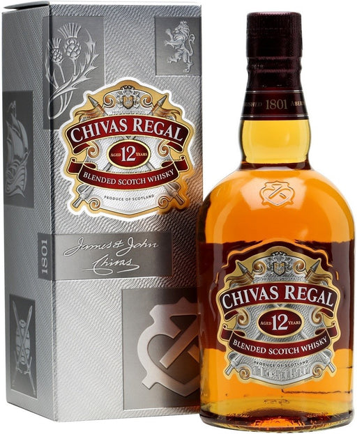 Chivas Regal Blended Scotch Whisky, 12 Years, 700 ml