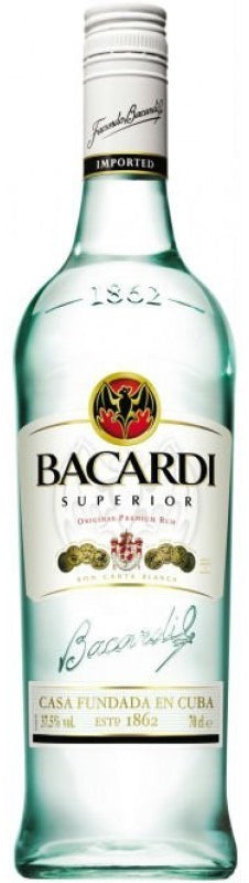 Bacardi Superior White Rum, 750 ml
