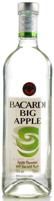 Bacardi Big Apple Flavored Rum, 750 ml