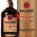 Bacardi Rum Aged 8 Years, 40% Vol., 1 L