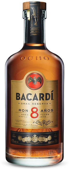 Bacardi Rum Aged 8 Years, 40% Vol., 750 ml